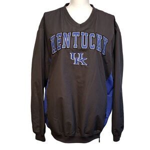 Kentucky Wildcats Dark Gray Blue Long Sleeve Mens Shirt L